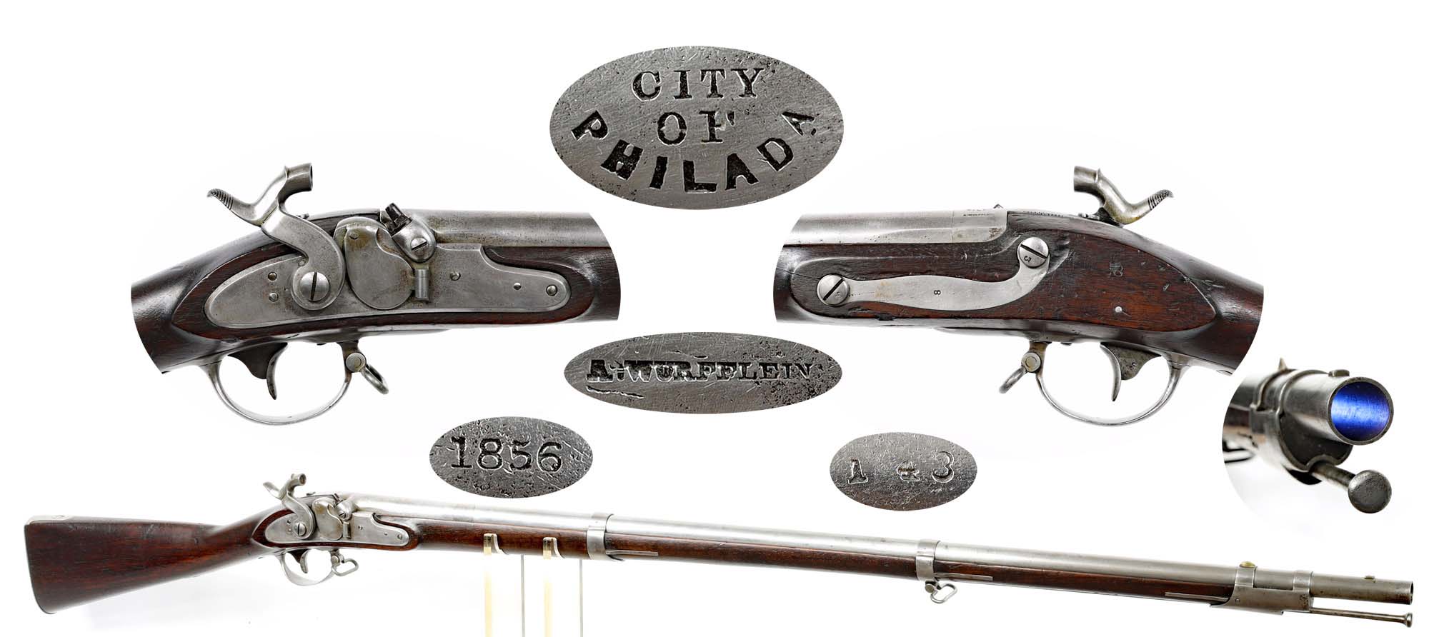 Image of City of Philadelphia Home Guard M1816 Percussion Conversion Musket